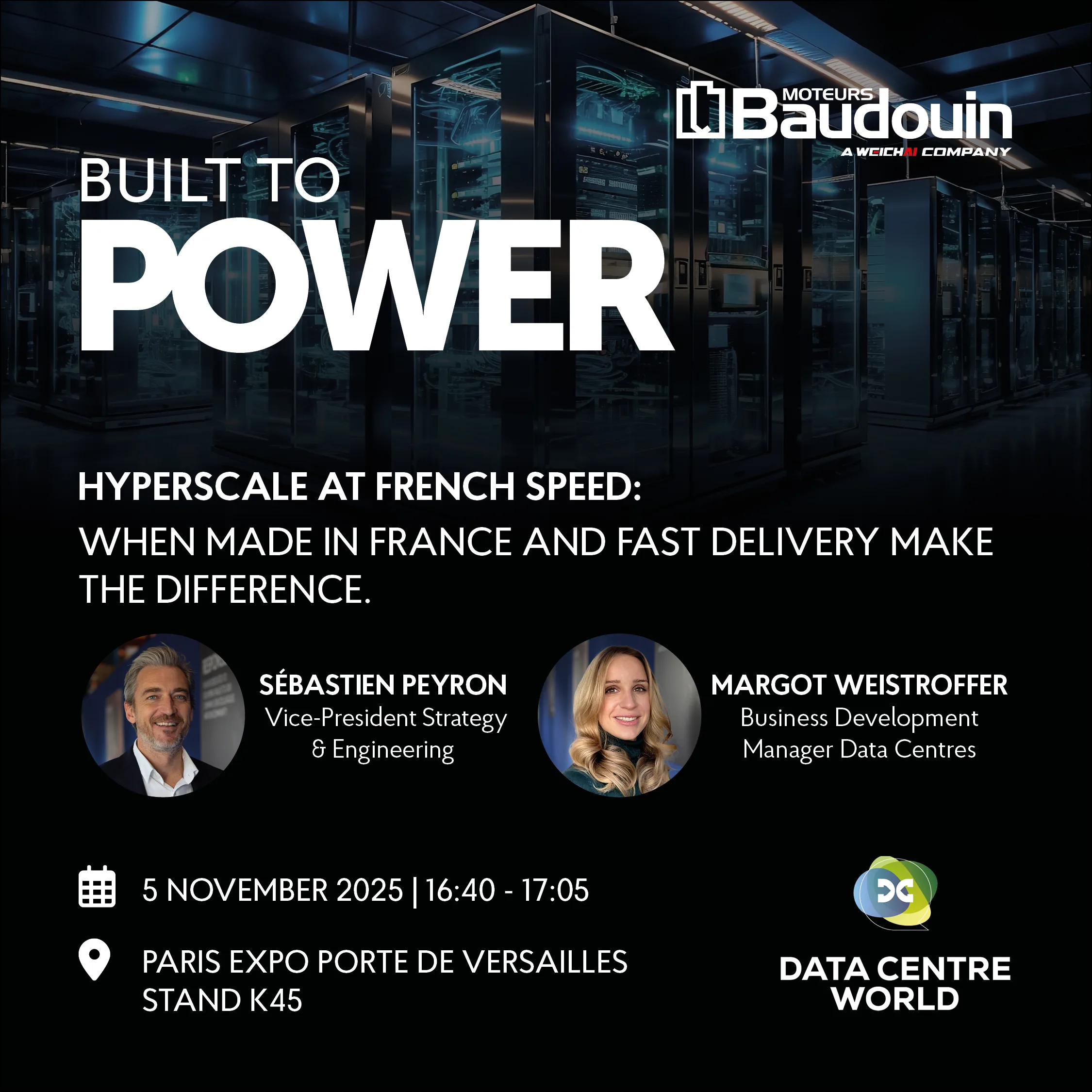 Data centre world paris
