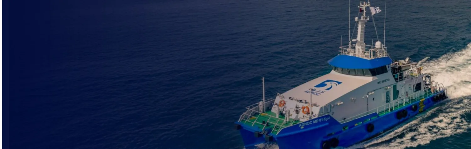 ADNOC Diving Vessels by Grandweld | Baudouin Case Study