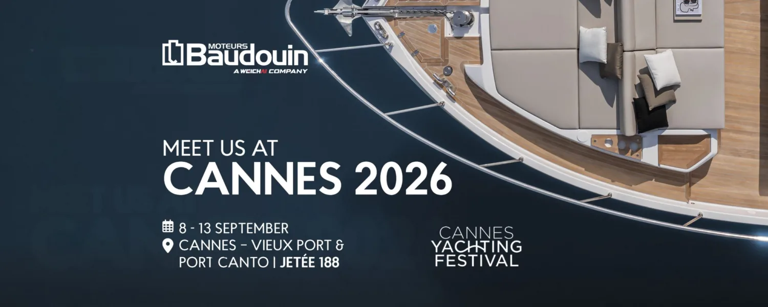 Baudouin participates in Cannes Yachting Festival 2026